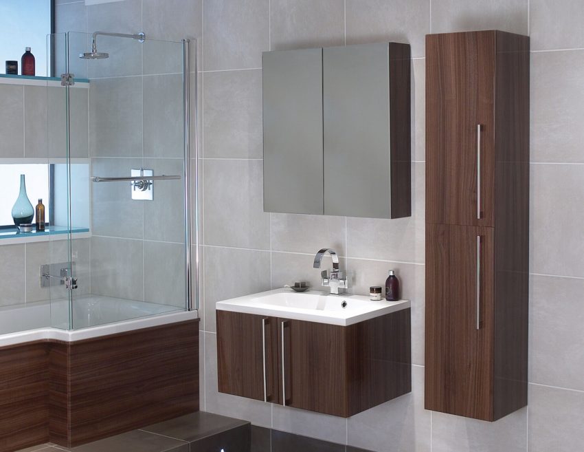 Мебель для ванной комнаты с расширяемыми элементами - комфорт и функциональность